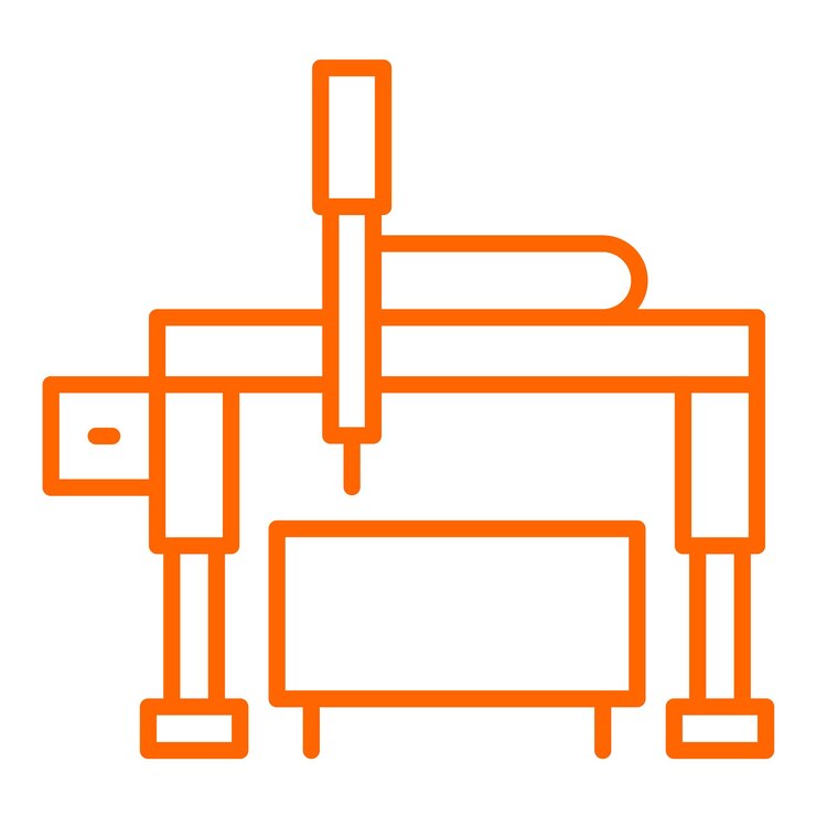 Vector estilo del icono del láser de plasma
