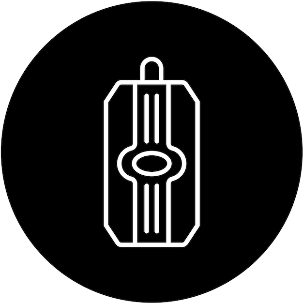 Estilo del icono de la lata de refresco