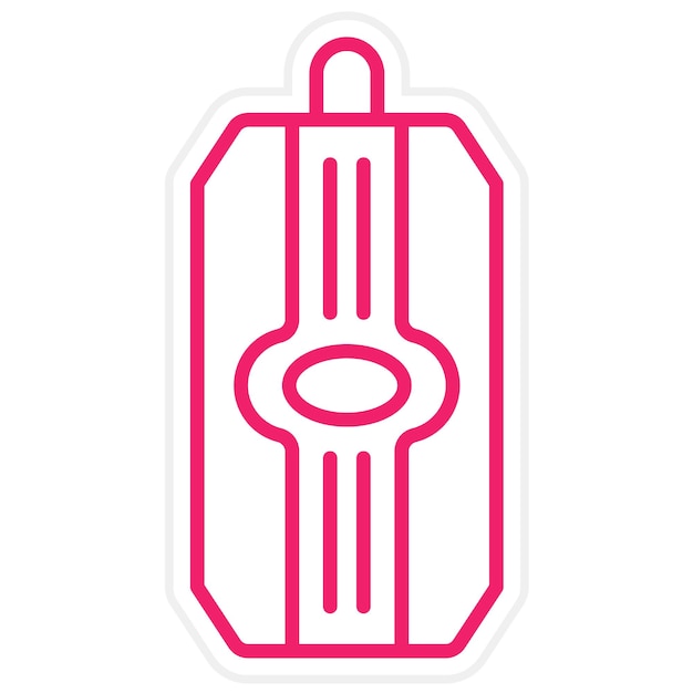 Estilo del icono de la lata de refresco