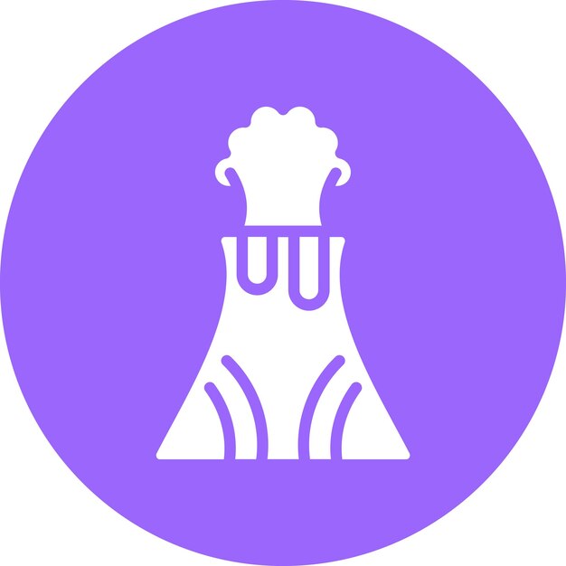 Estilo del icono de lava