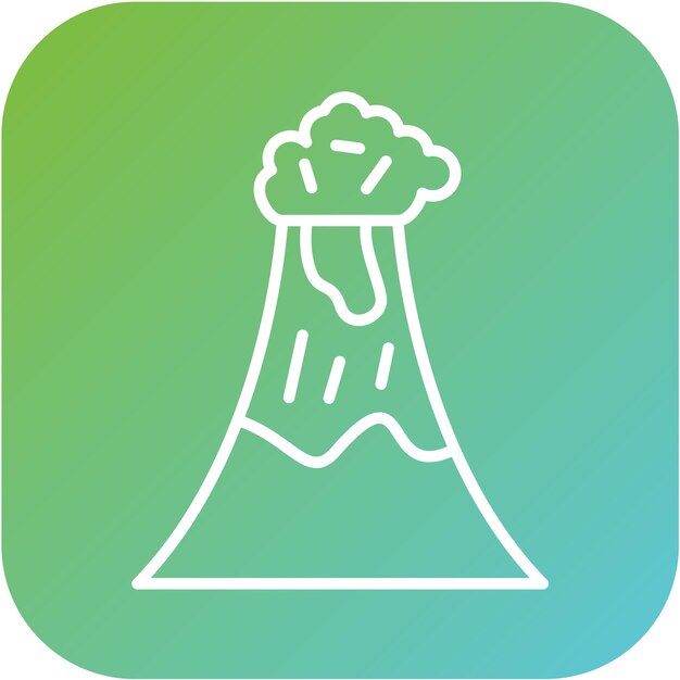 Estilo del icono de lava