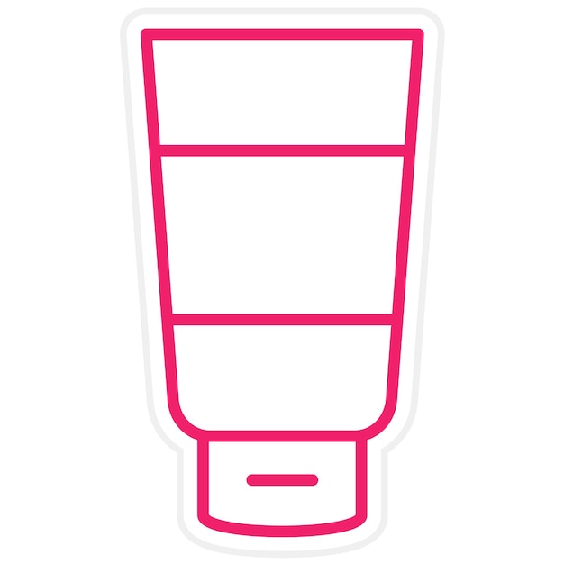 Estilo del icono de lavado facial