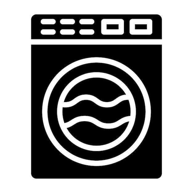Estilo del icono de la lavadora