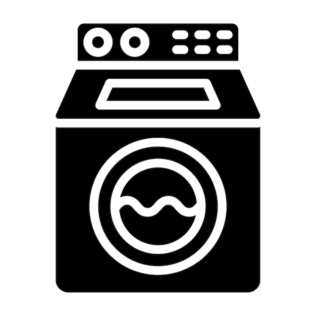 Estilo del icono de la lavadora