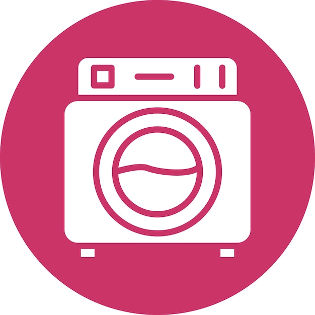 Estilo del icono de la lavadora