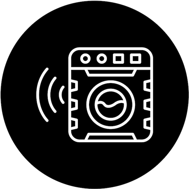 Estilo del icono de la lavadora