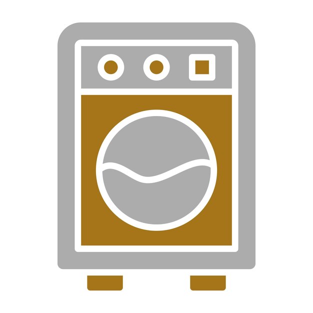 Estilo del icono de la lavadora
