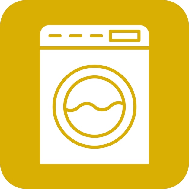 Estilo de icono de lavandería de diseño vectorial