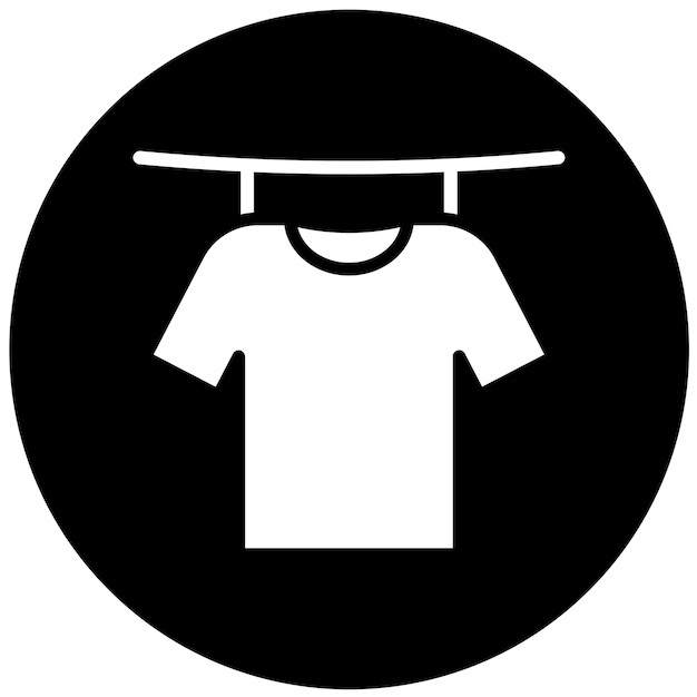 Estilo de icono de lavandería de diseño vectorial