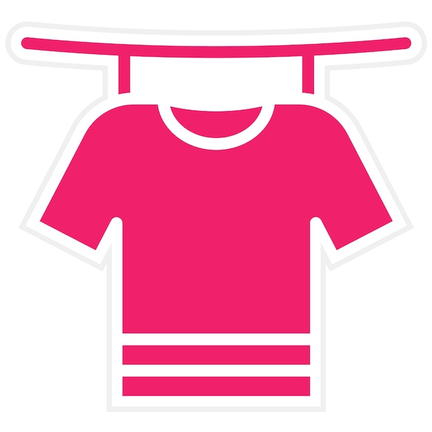 Estilo de icono de lavandería de diseño vectorial