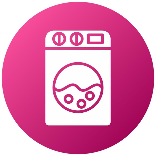 Estilo de icono de lavandería de diseño vectorial