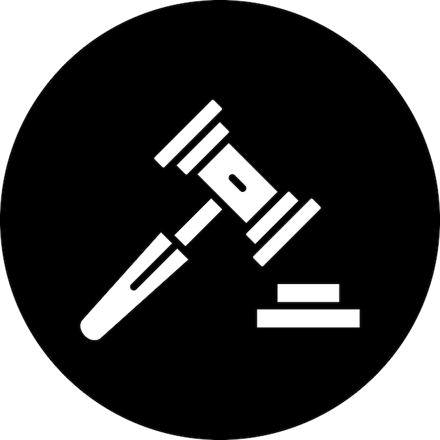 Estilo del icono de la ley