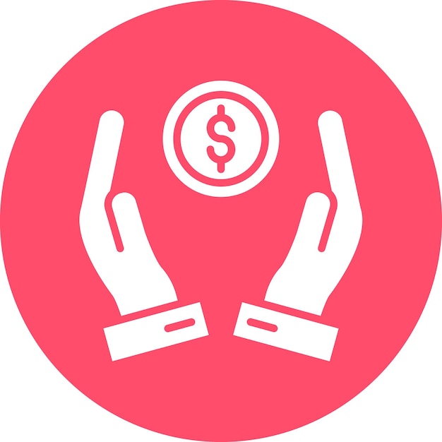 Estilo de icono de libertad de diseño vectorial