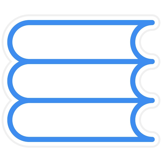 Estilo del icono de los libros