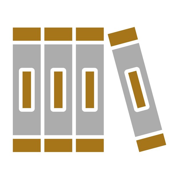 Estilo del icono de los libros