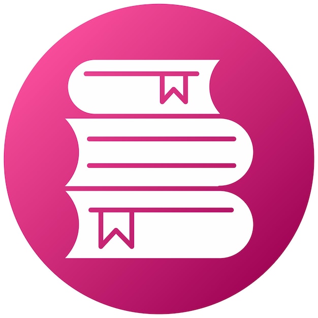 Estilo del icono de los libros