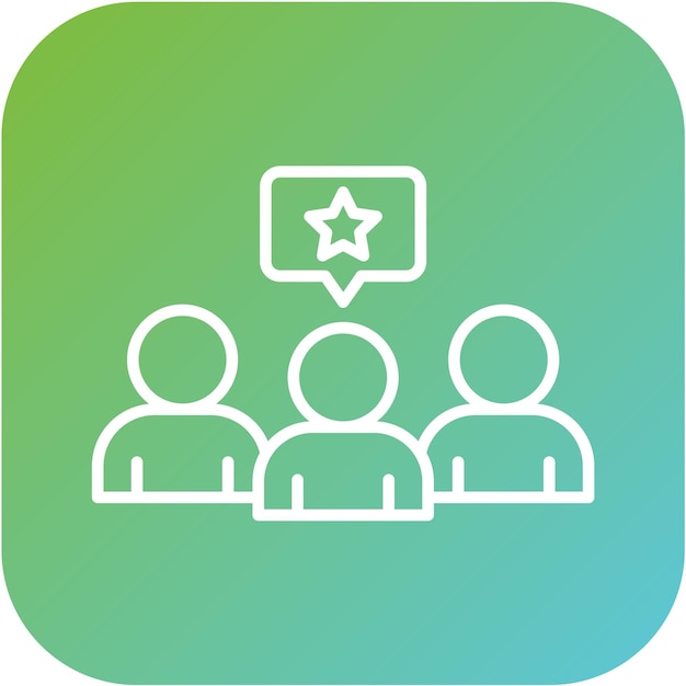 Estilo del icono del líder del diseño vectorial