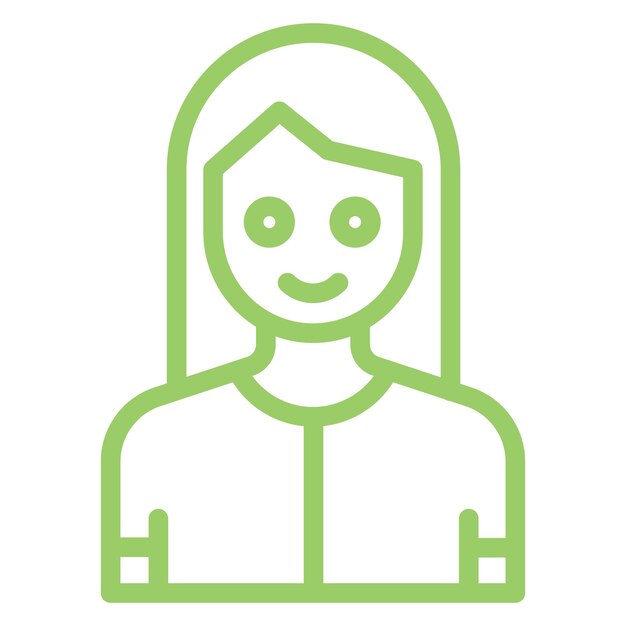 Estilo del icono del líder del grupo de diseño vectorial