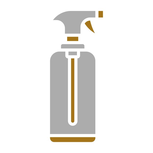 Estilo del icono del limpiador de vidrio de diseño vectorial