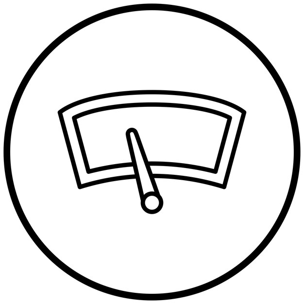 Estilo del icono del limpiaparabrisas