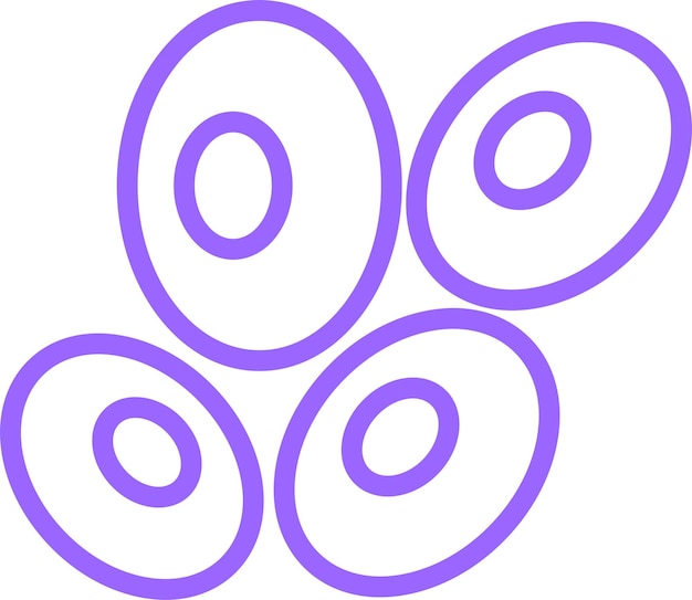 Estilo del icono de la línea de ayuda de cáncer de diseño vectorial