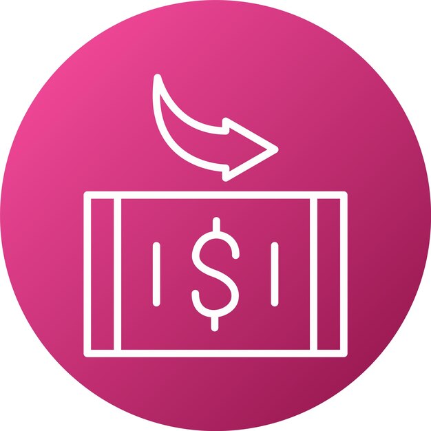 Estilo del icono de la línea directa de diseño vectorial