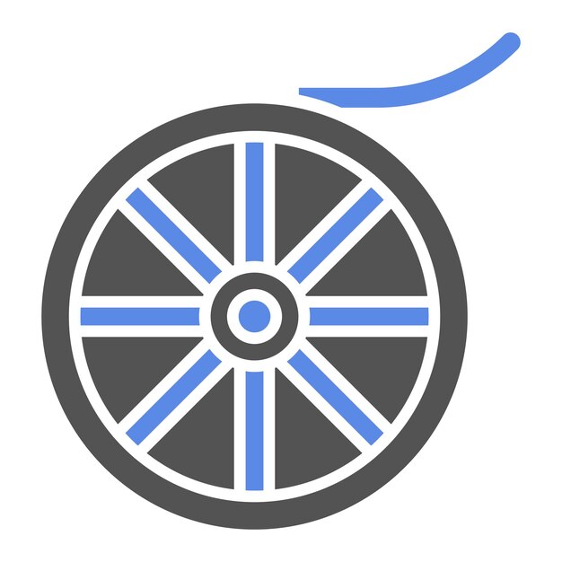 Estilo del icono de la línea de pesca