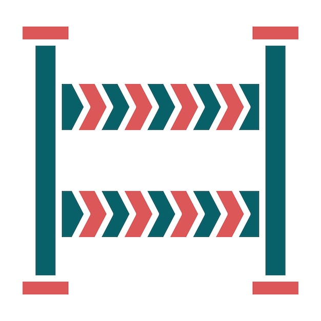 Estilo de icono de línea policial de diseño vectorial