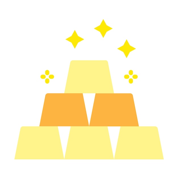 Estilo del icono de los lingotes