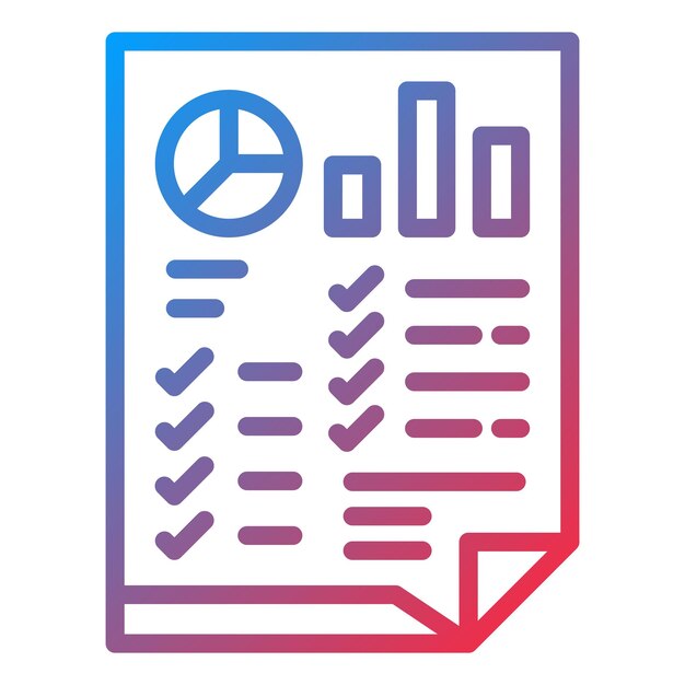 Estilo del icono de la lista de comprobación de SEO