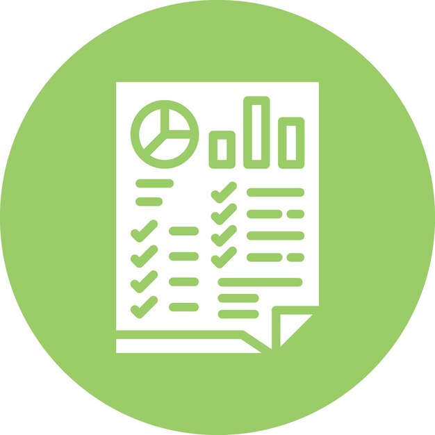 Estilo del icono de la lista de comprobación de SEO