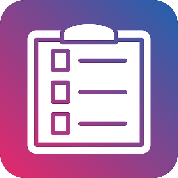 Estilo del icono de la lista de control