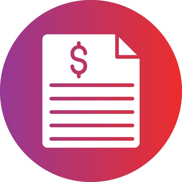 Estilo del icono de la lista de precios