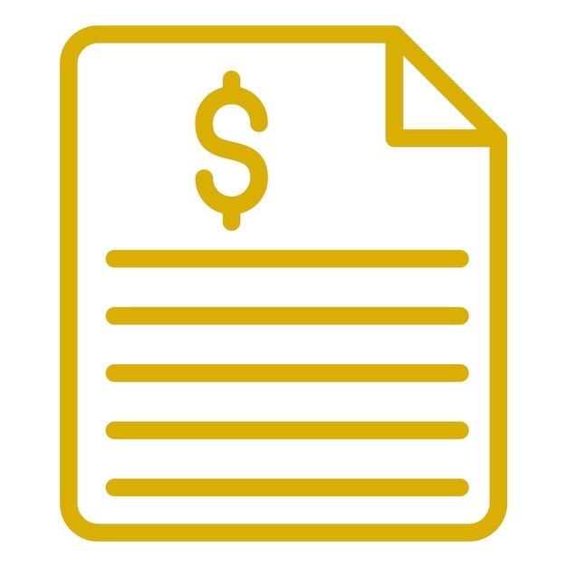 Estilo del icono de la lista de precios