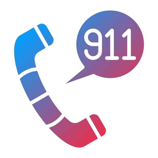 El estilo del icono de llamada al 911