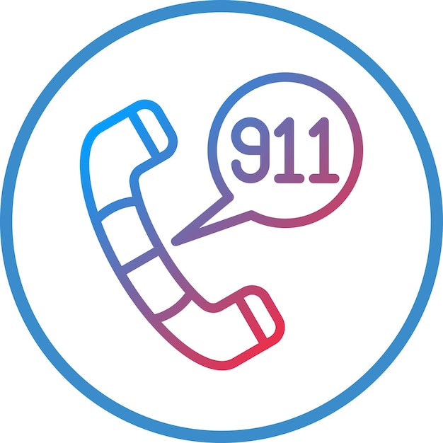 El estilo del icono de llamada al 911