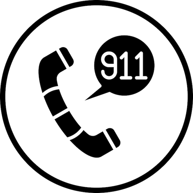 El estilo del icono de llamada al 911
