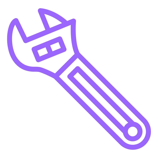 Estilo del icono de la llave de diseño vectorial