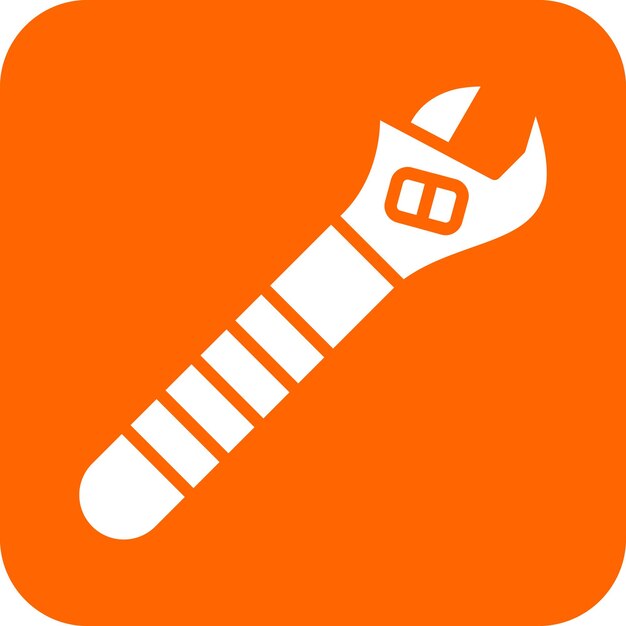 Estilo del icono de la llave de diseño vectorial