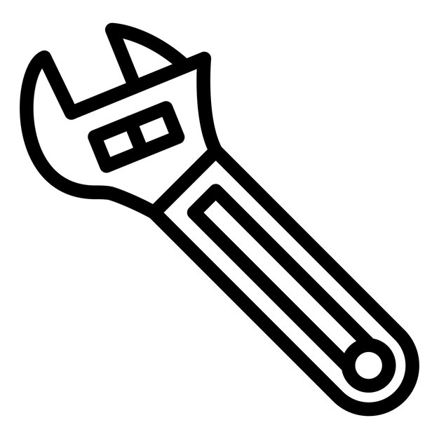 Estilo del icono de la llave de diseño vectorial
