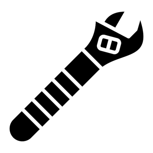 Estilo del icono de la llave de diseño vectorial