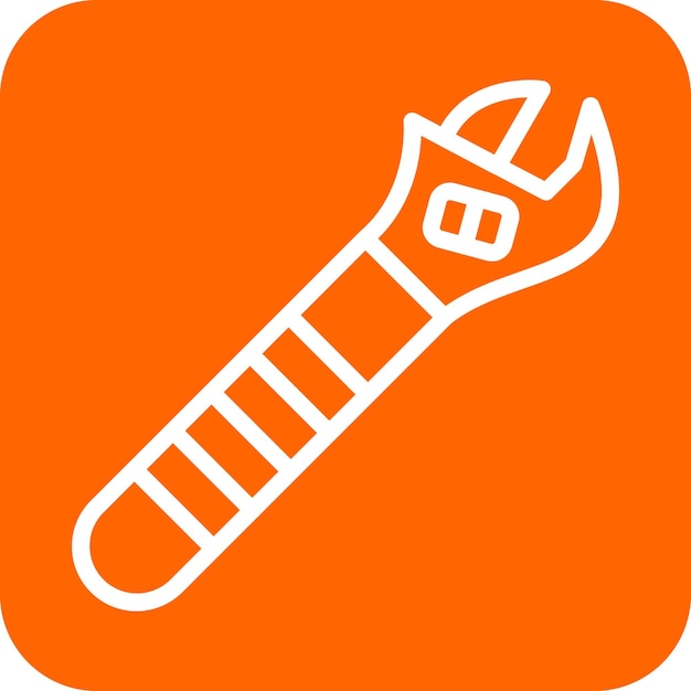 Estilo del icono de la llave de diseño vectorial