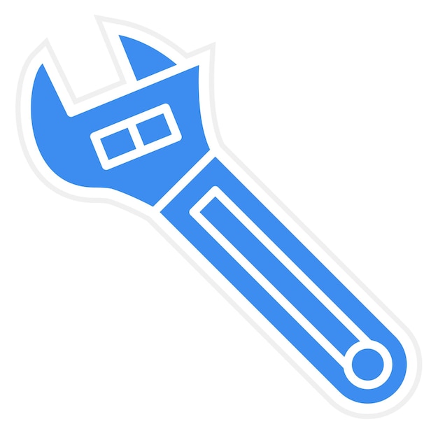 Estilo del icono de la llave de diseño vectorial