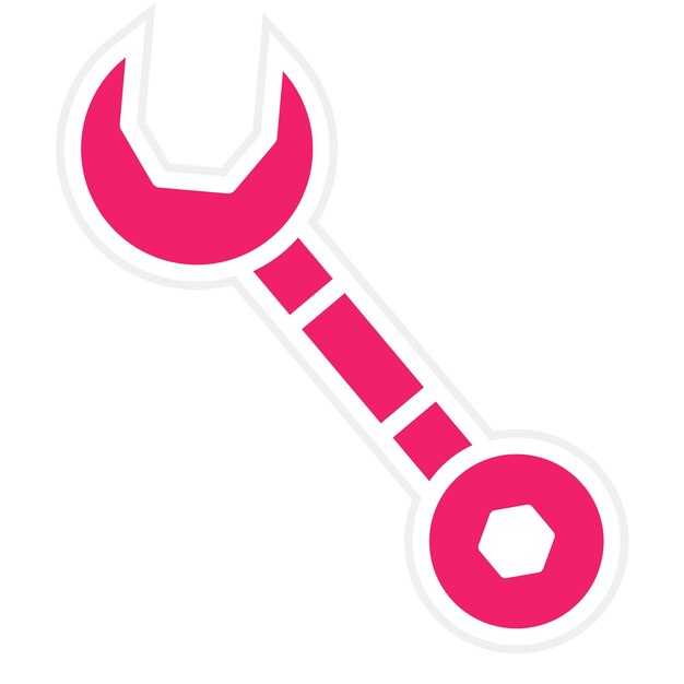 Estilo del icono de la llave de diseño vectorial