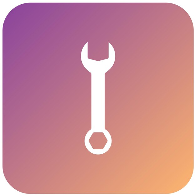 Estilo del icono de la llave de diseño vectorial