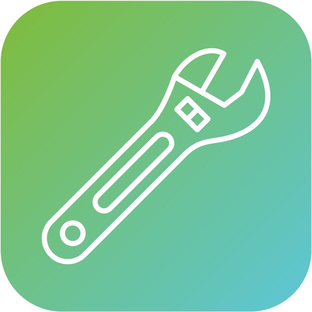 Estilo del icono de la llave de diseño vectorial