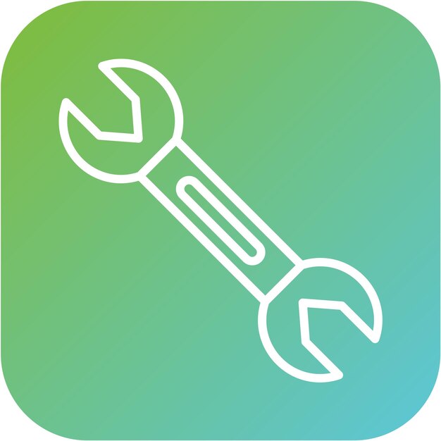 Estilo del icono de la llave de diseño vectorial