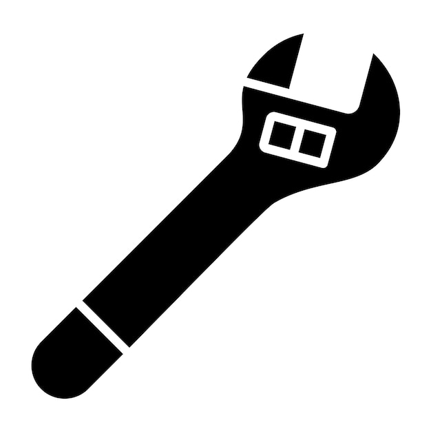 Estilo del icono de la llave de diseño vectorial