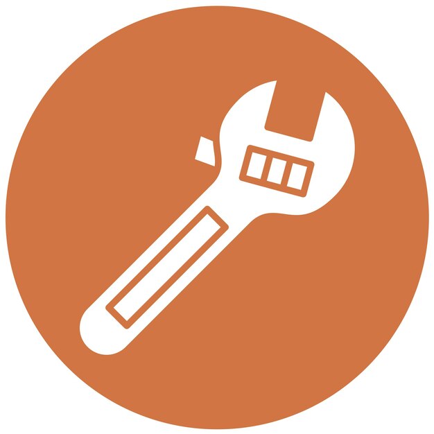Estilo del icono de la llave de diseño vectorial