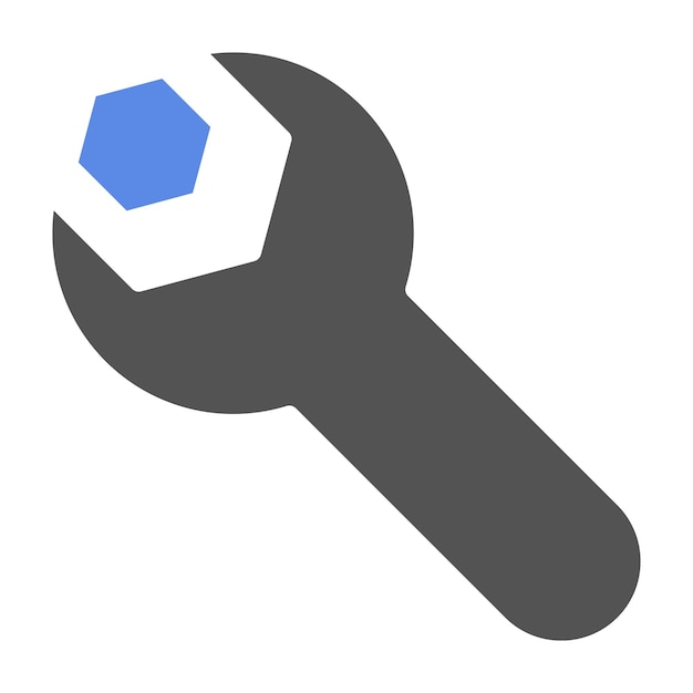 Estilo del icono de la llave de diseño vectorial